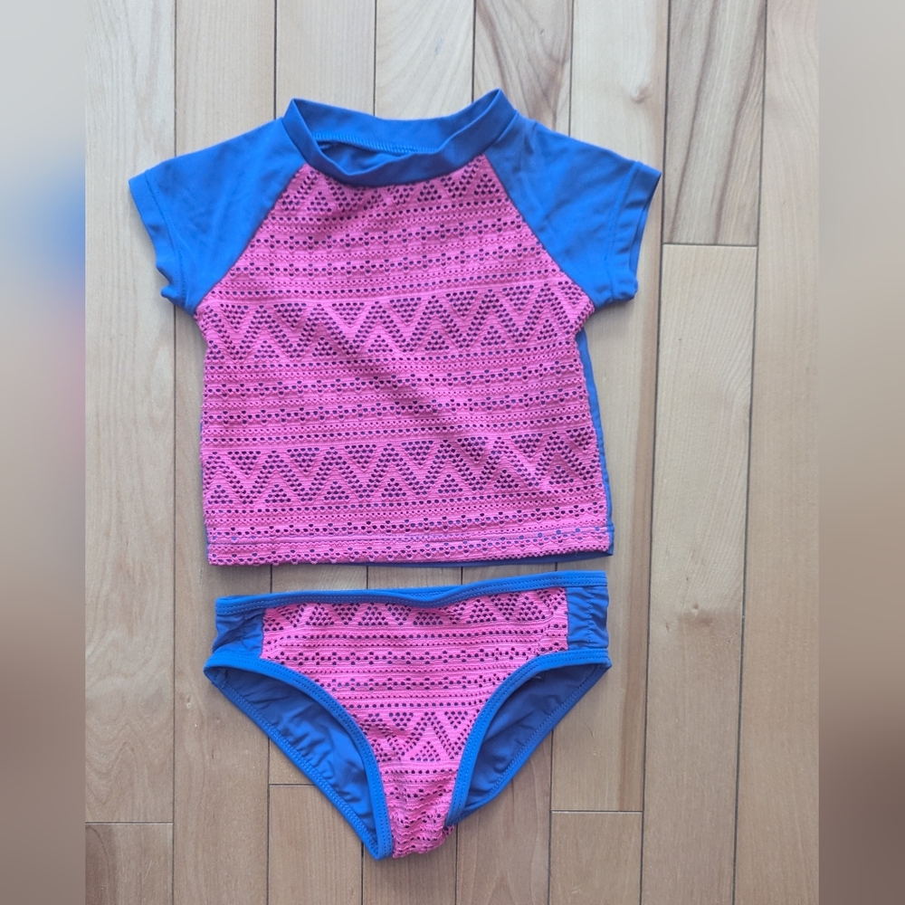 3/15$ Kids Swimwear Set - Pink and Blue